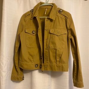 Mustard Free People jacket